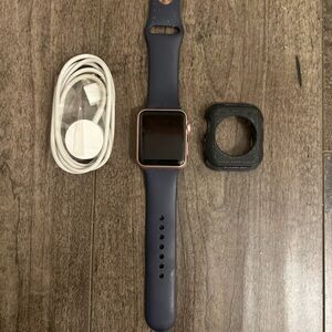 Rose Gold & Navy - Apple Watch - Series 1 - 49mm